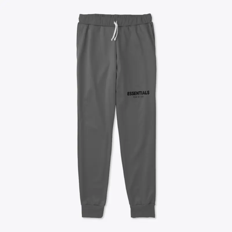 black Essentials Sweatpants