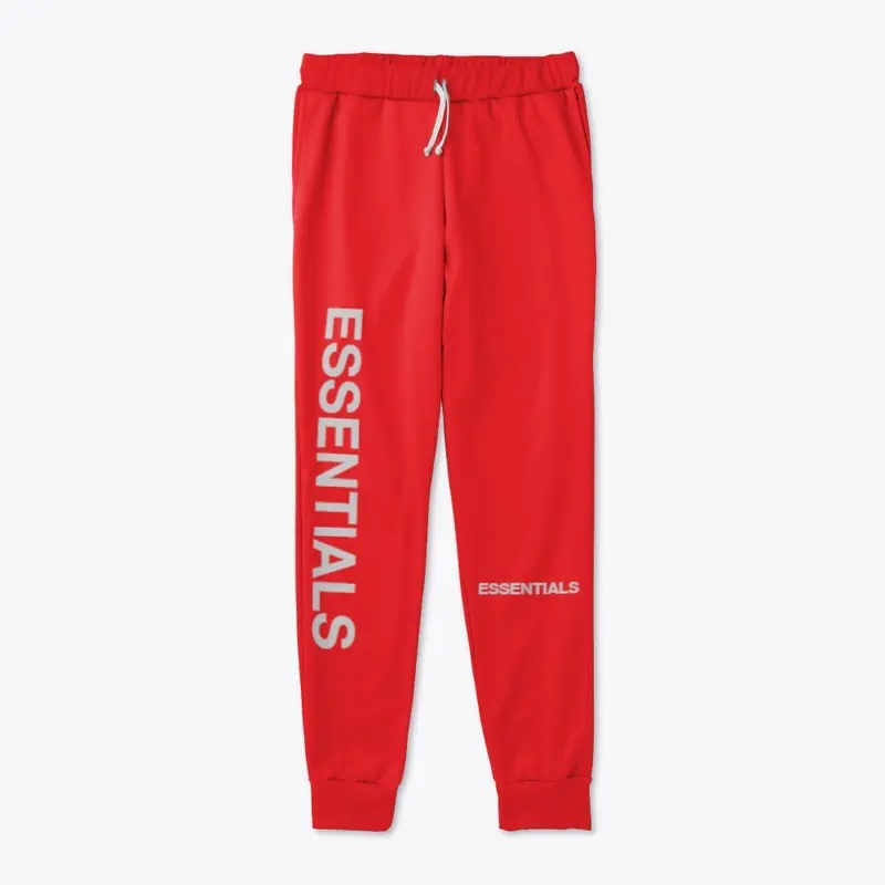 Essentials Sweatpants Red